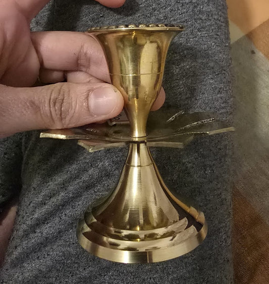 Brass Candle Holder