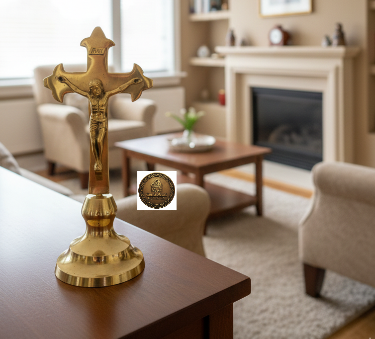 Decorative Brass Cross