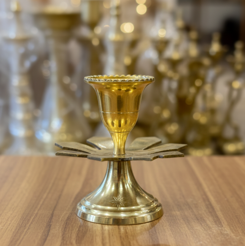 Brass Candle Holder