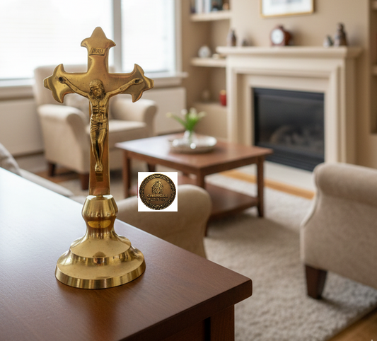 Decorative Brass Cross